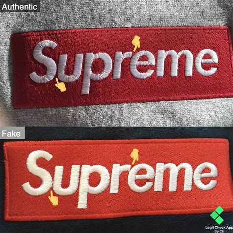 real supreme box logo.